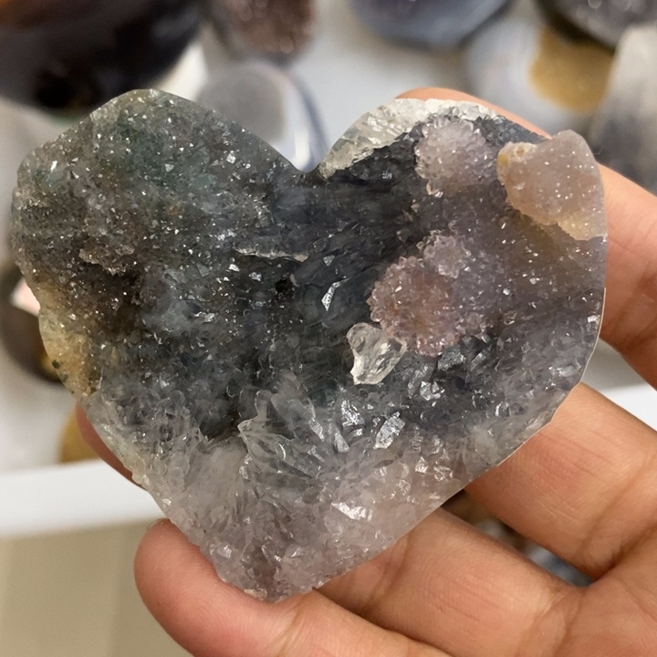 珠宝半成品未镶嵌紫晶