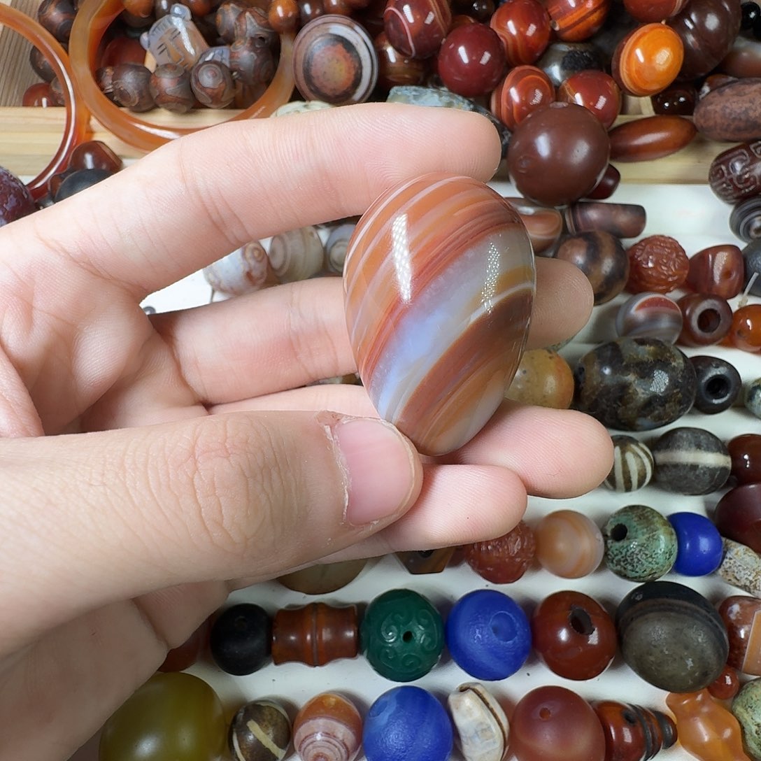 玛瑙/玉髓未镶嵌纯天然玛瑙珠子