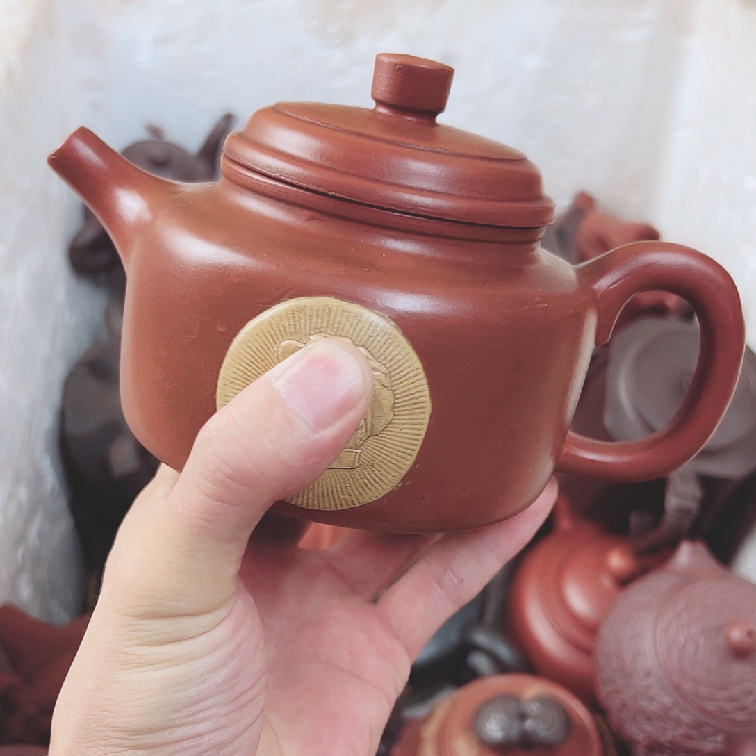 茶壶紫砂宜兴原矿紫砂壶450毫升容量