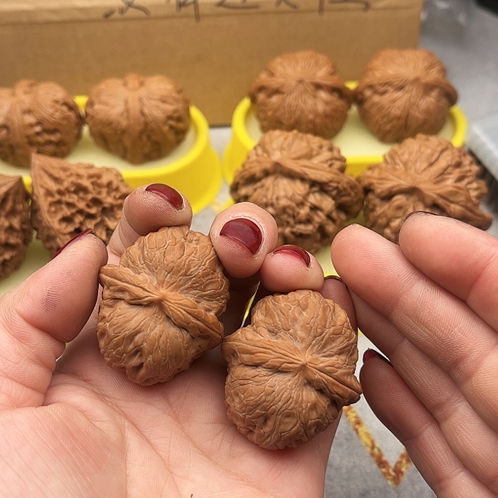 文玩核桃把件元宝修39