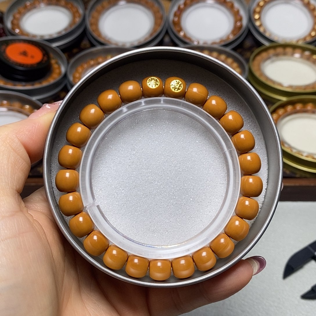 猴头核桃手串365号94左右18K双标超小老型全品