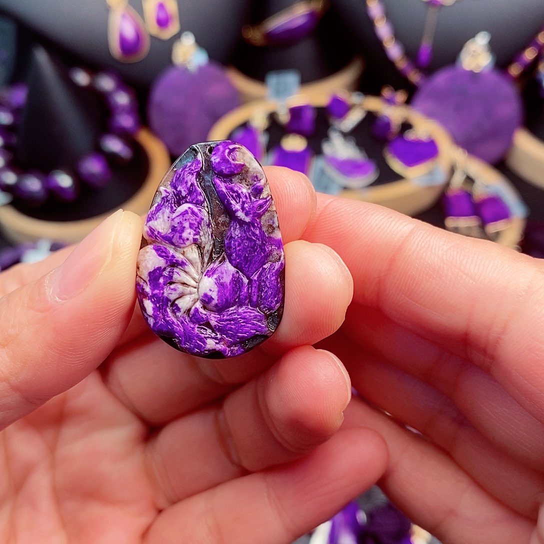 苏纪石（舒俱来）吊坠未镶嵌