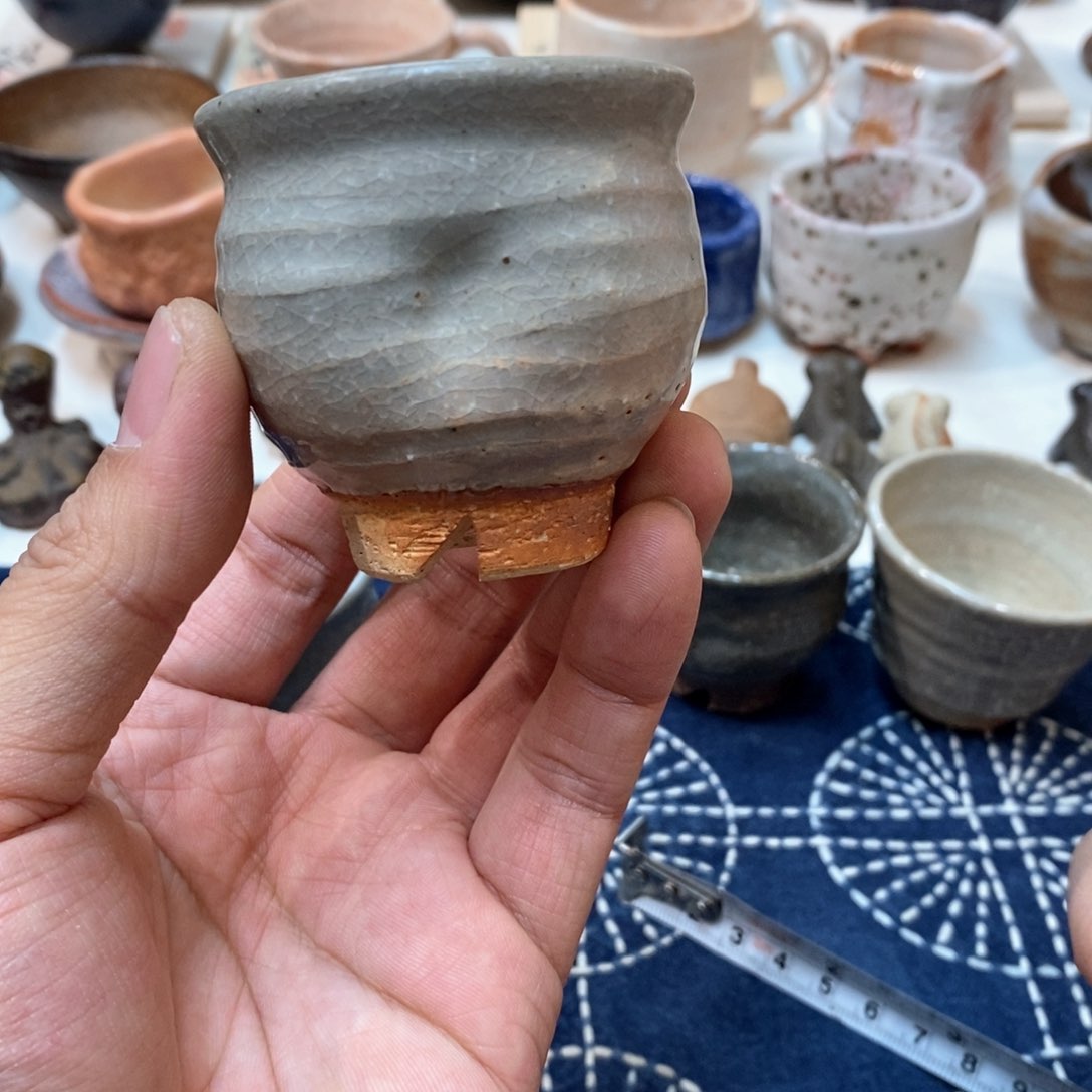 柴烧侘寂粗陶茶具