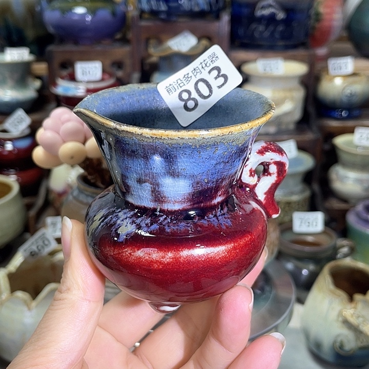 红陶内口径6高度7