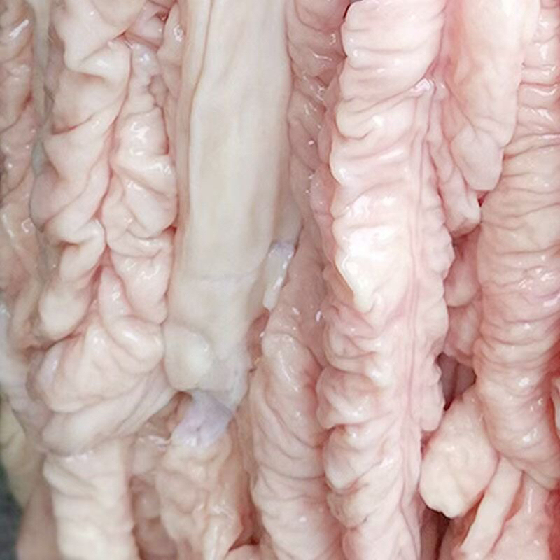 【松哥大肠现称】恩施农村玉米红薯熟食喂养粮食猪大肠
