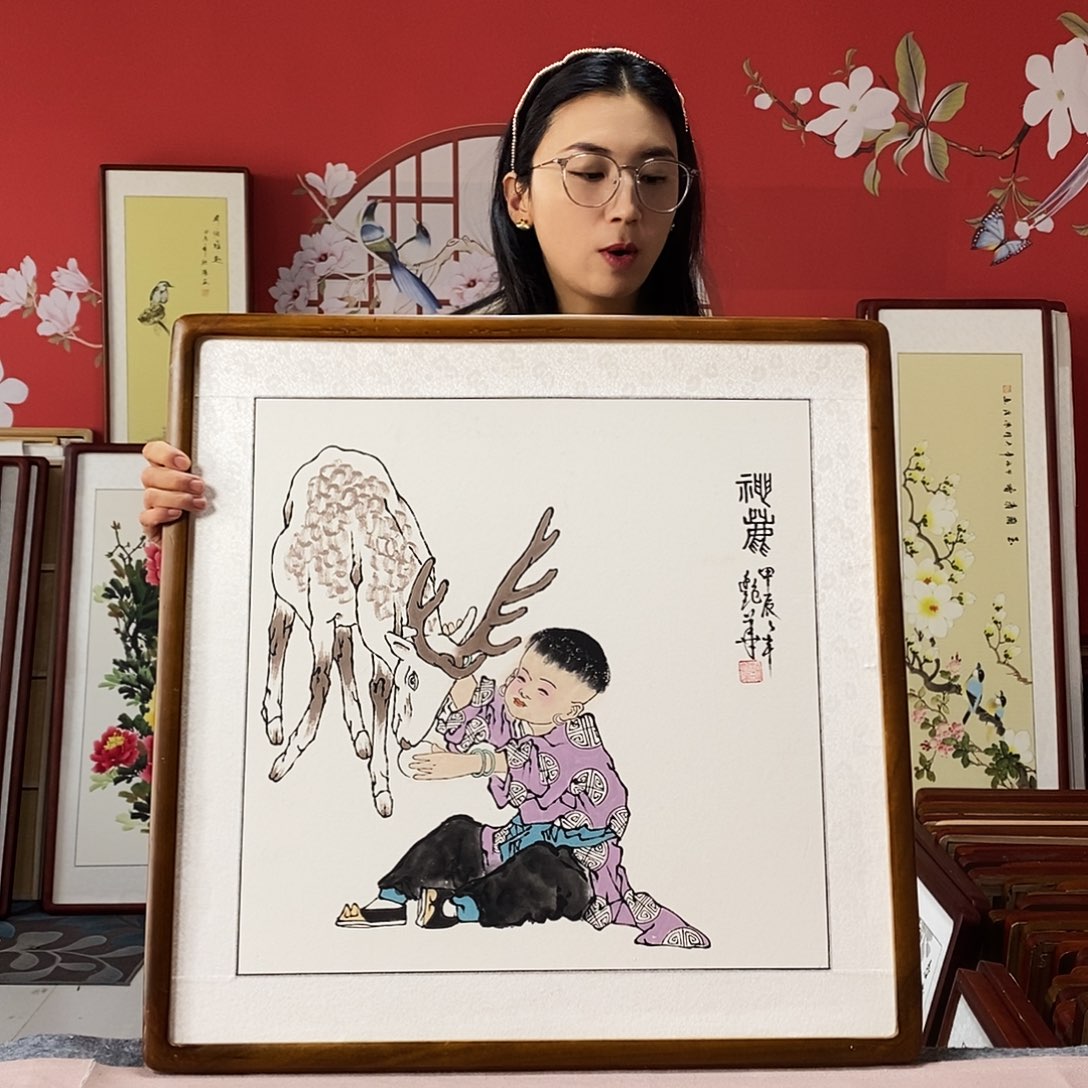 国画手写手绘62✖️62国画作品