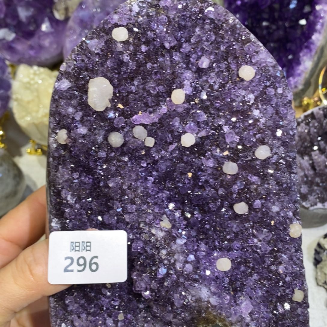 大型摆件（非配饰）未镶嵌紫晶方解石