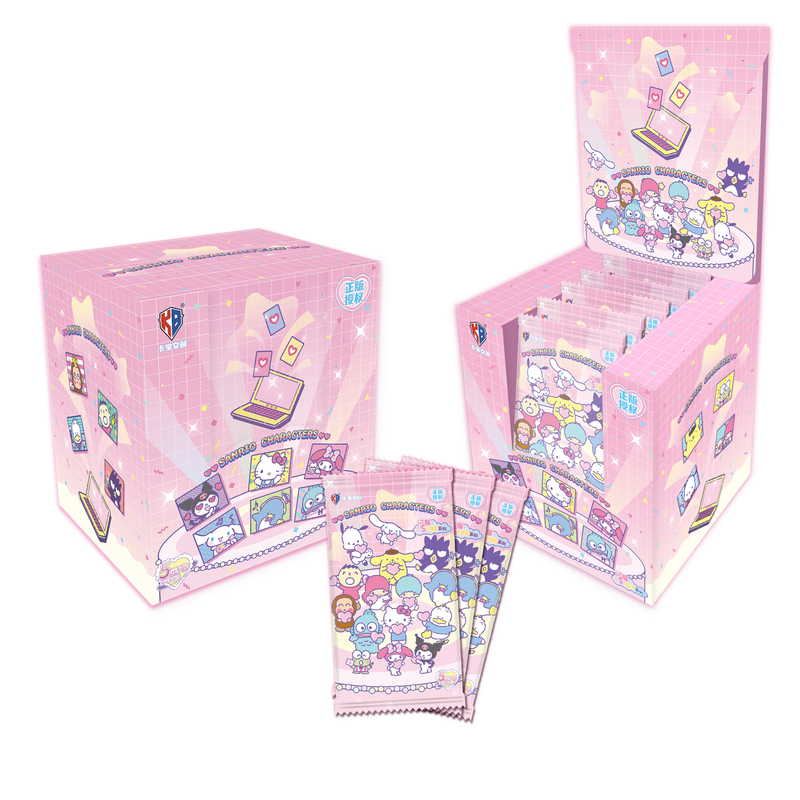 宠粉新人【正版授权卡宝文创-三丽鸥】五元包 第三弹 收藏卡牌盲盒