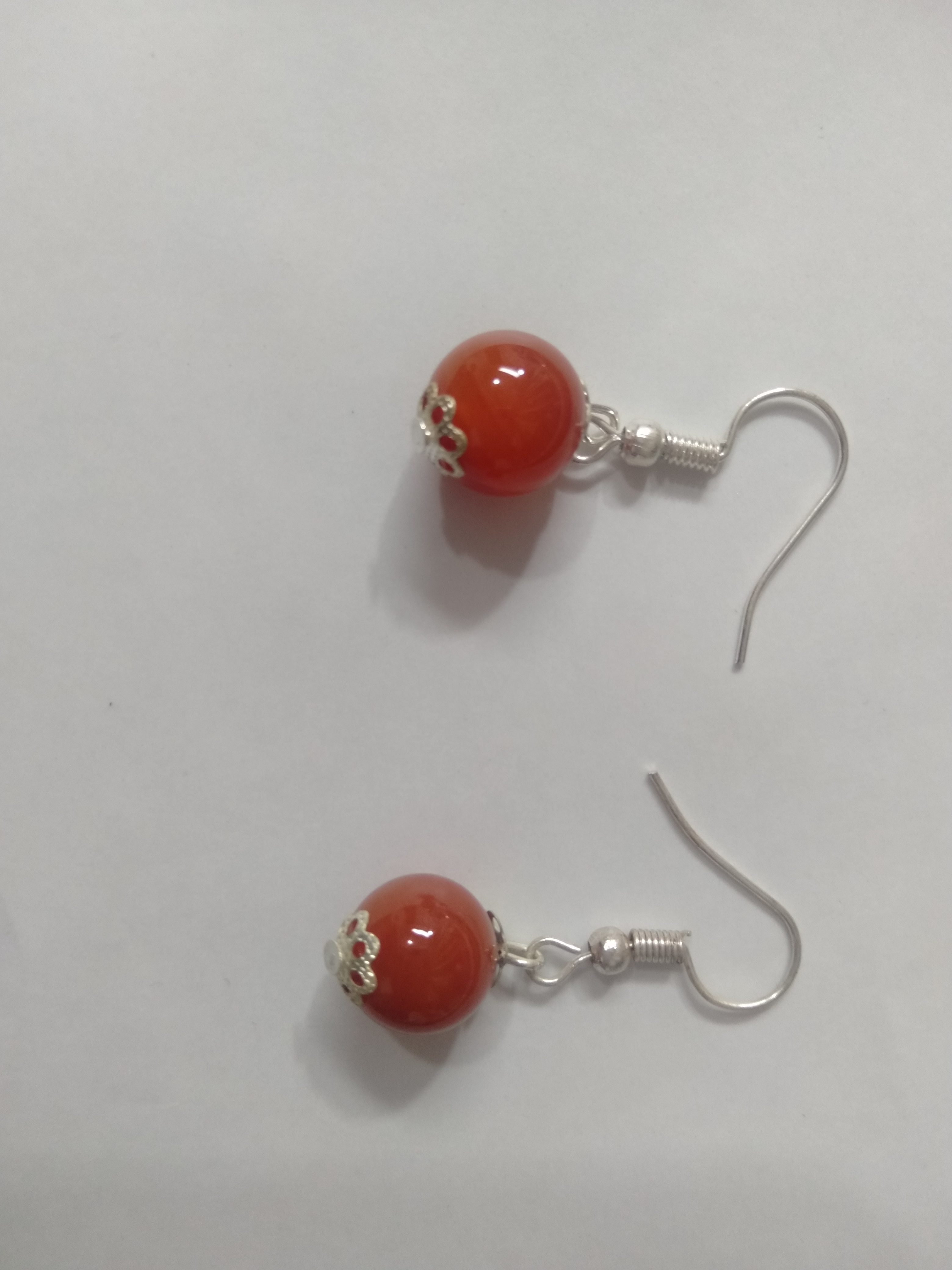 红玛瑙耳坠拍一发其一