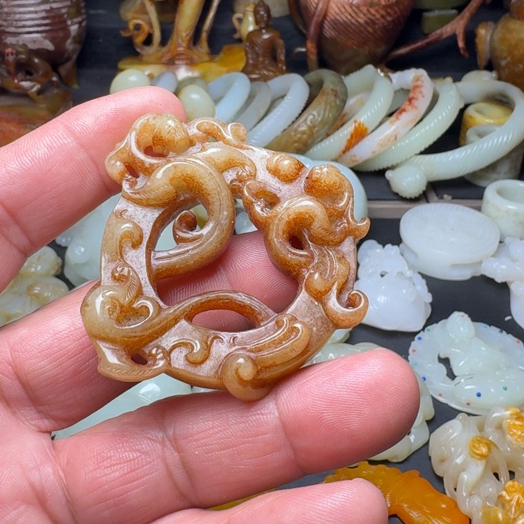 和田玉挂件未镶嵌