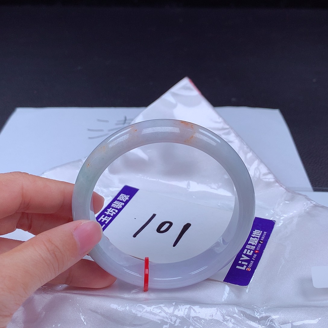 翡翠手镯未镶嵌61.7圈000666