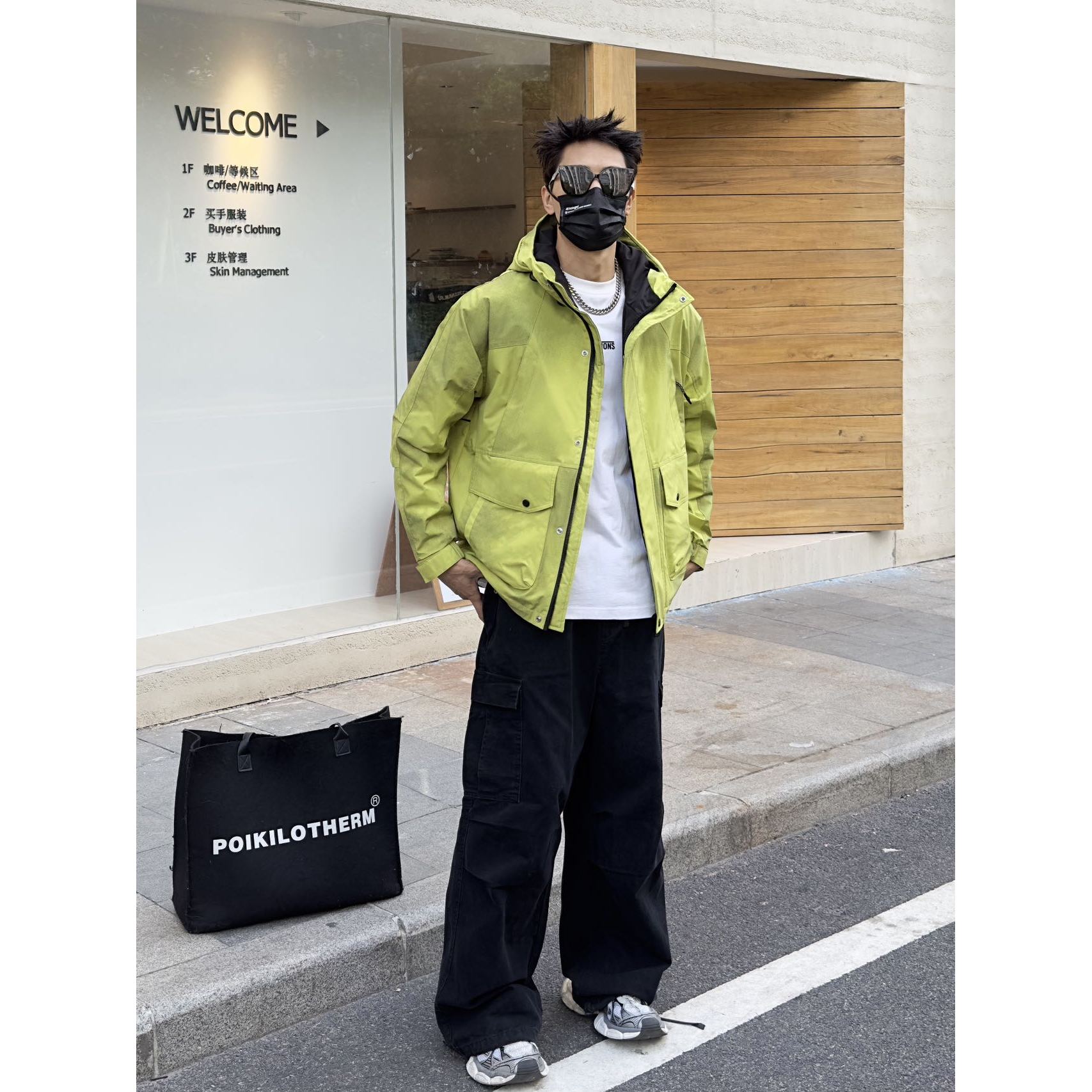 【简单的高级感】#秋季休闲百搭工装时尚二棉冲锋衣外套M6618