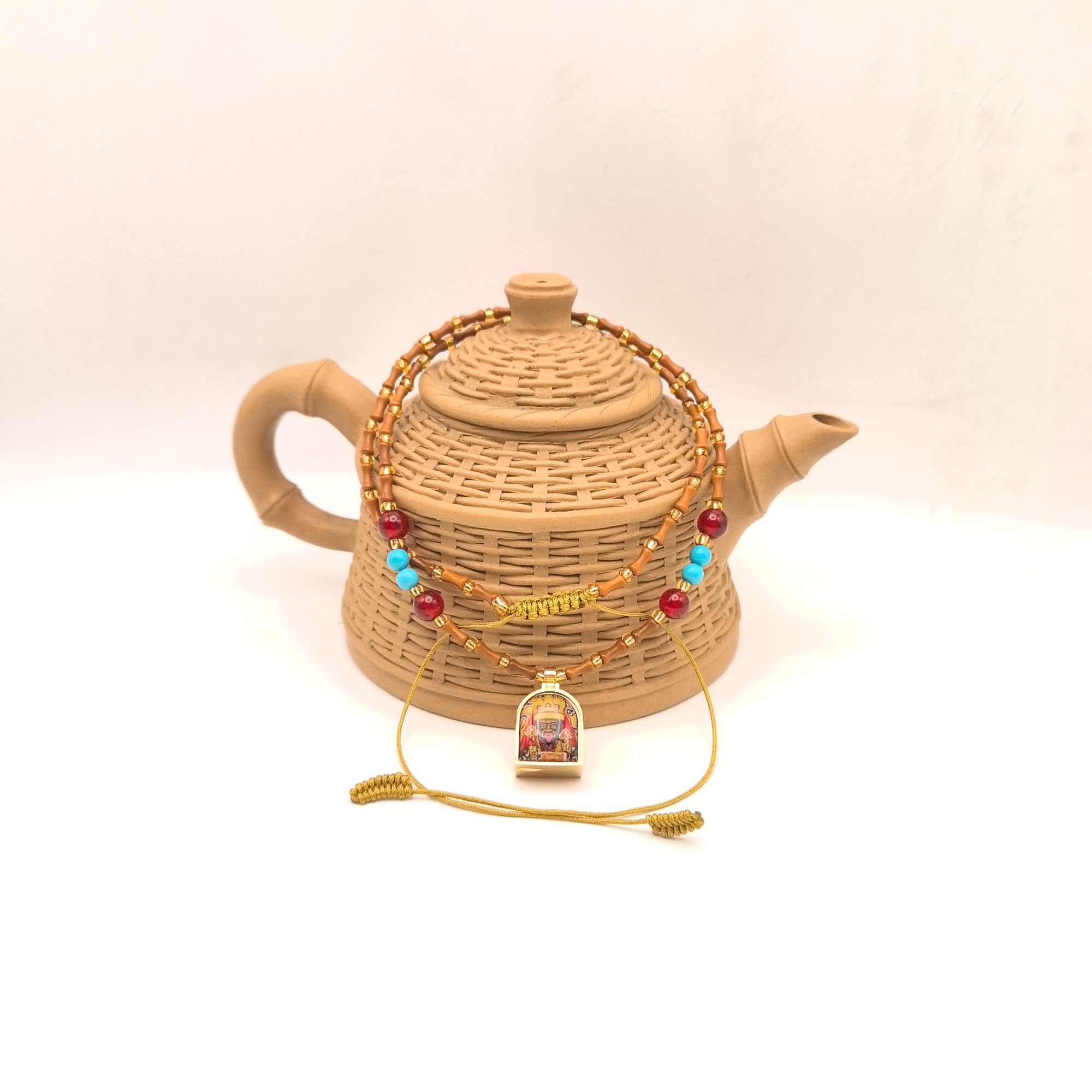 时尚 竹节 （扎基拉姆）项链  吊坠 手作 叠戴 古风 手工【款号200*】