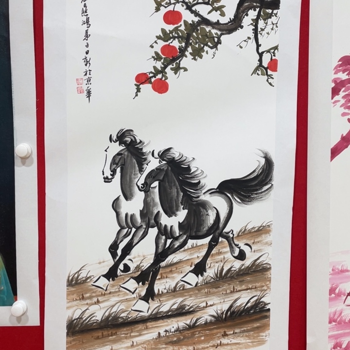 日新画作欣赏作品