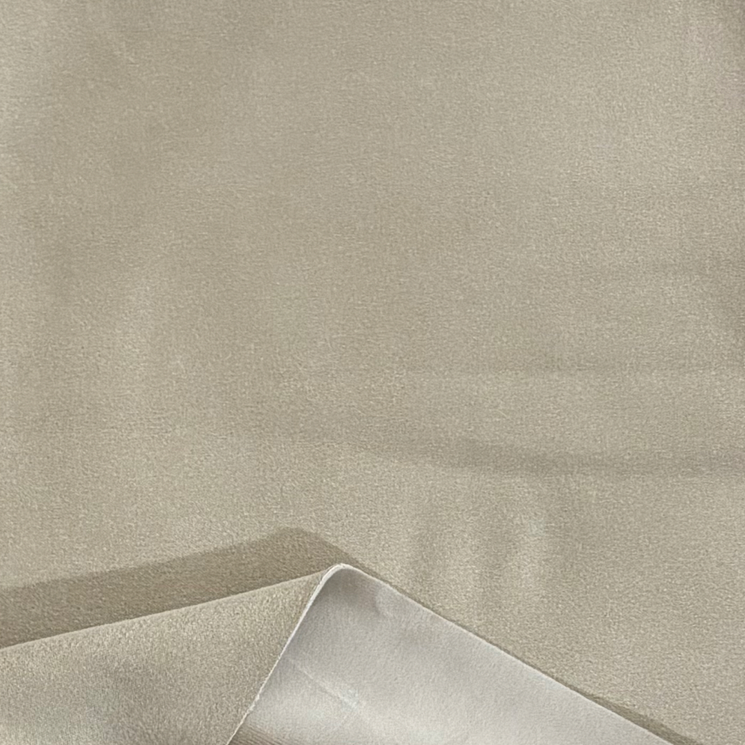 驼色加厚双面绒面料两米