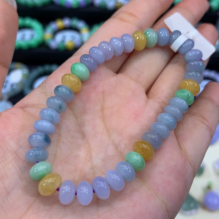 未镶嵌手链翡翠翡翠