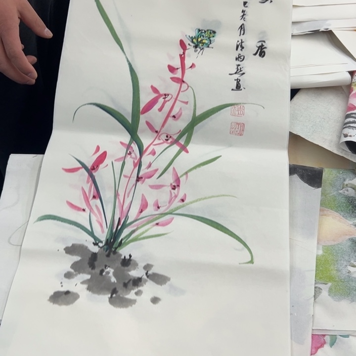 国画国画纯手绘作品