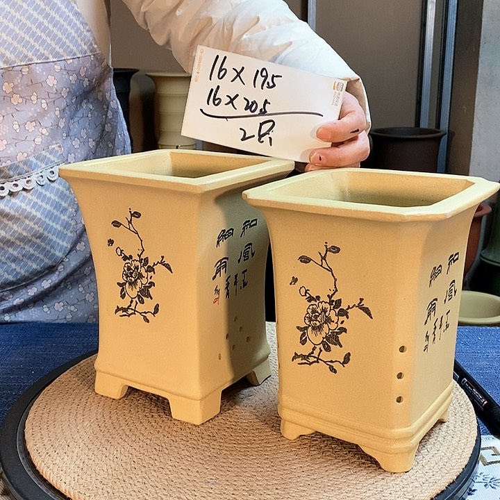 紫砂花盆紫砂花盆