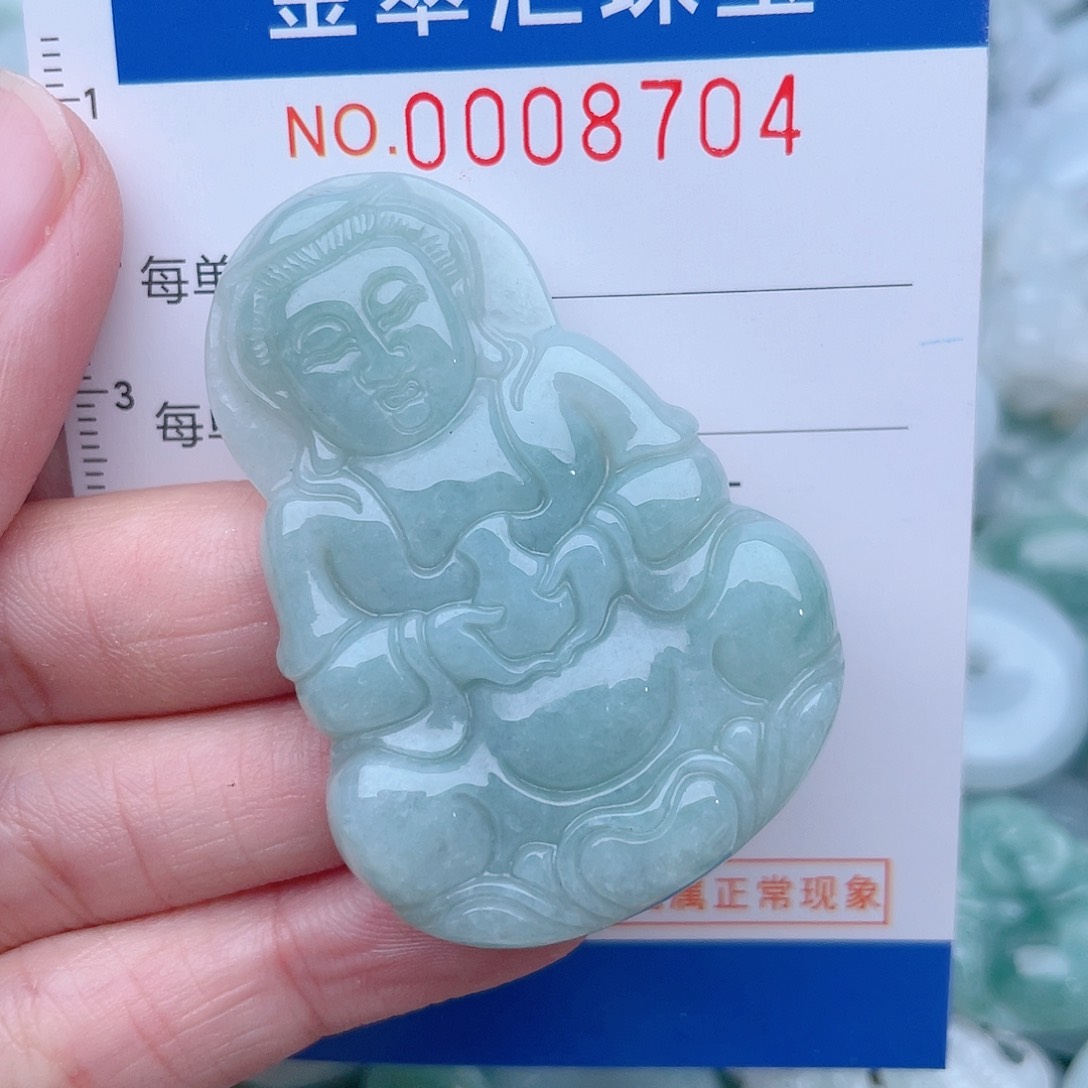 颈饰未镶嵌翡翠8704