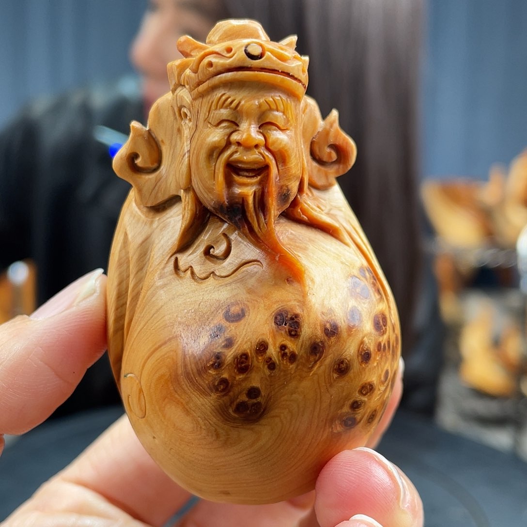 柏木（崖柏）手把件