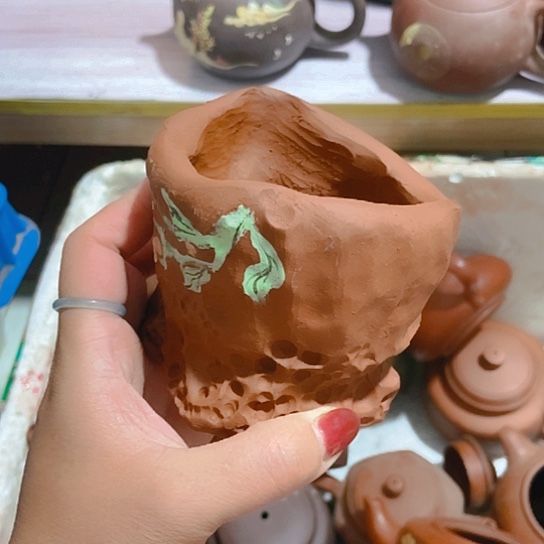 全手工，半手工制作宜兴紫砂壶