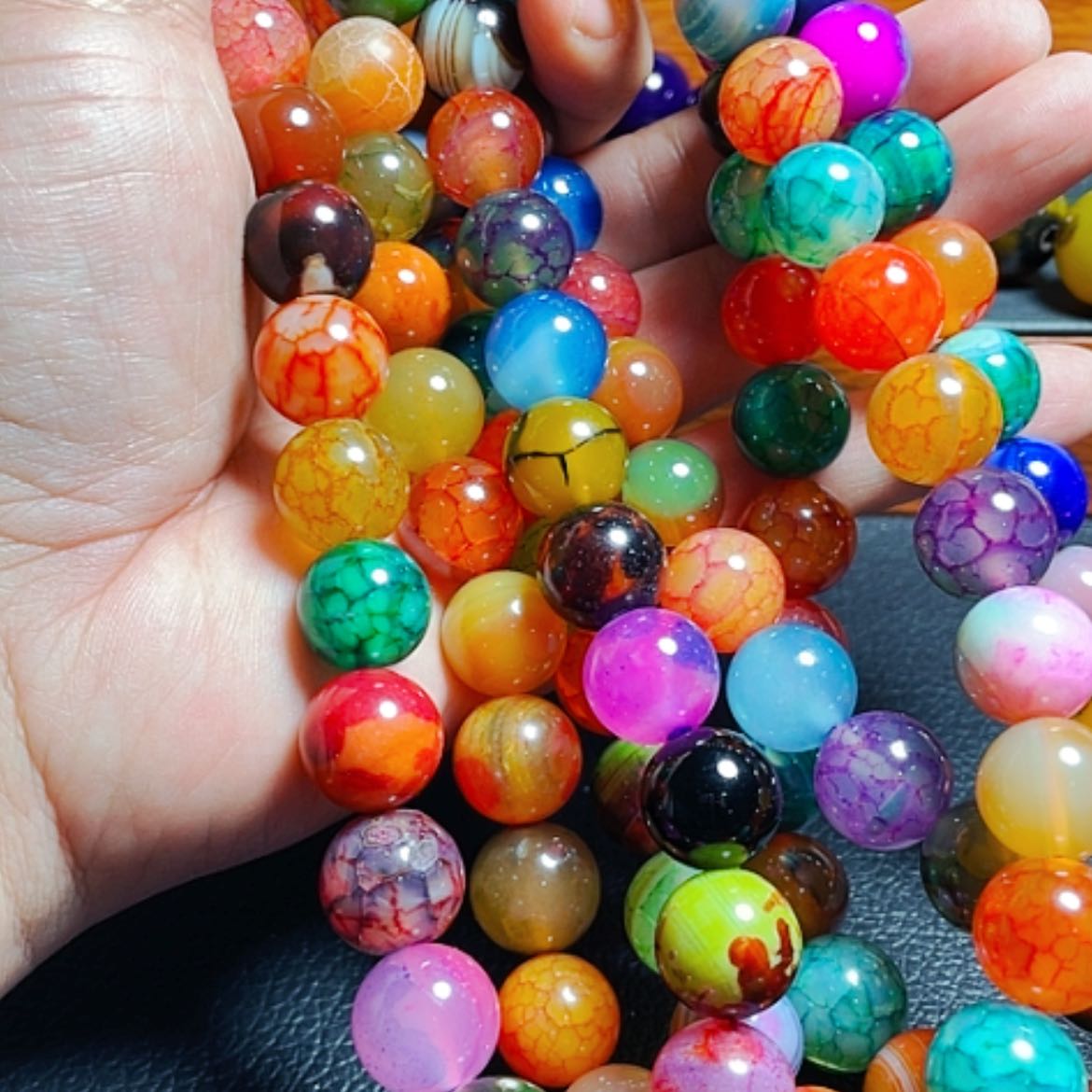 【闪购商品】玛瑙/玉髓手链未镶嵌卡14