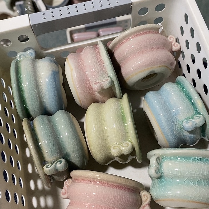 红陶【满10米默认微瑕疵】6个浮力