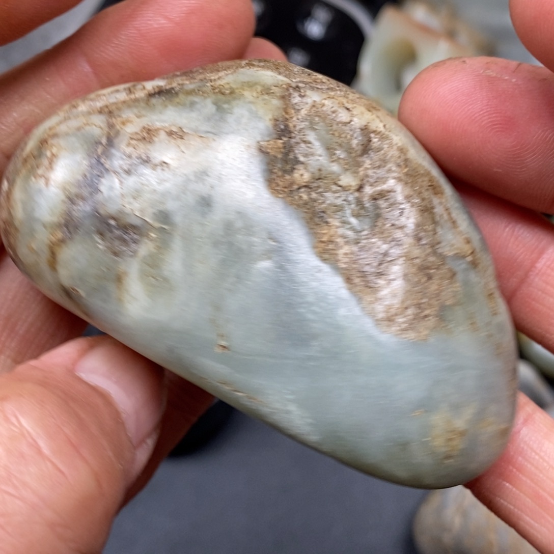 和田玉挂件银S925镀金镶嵌