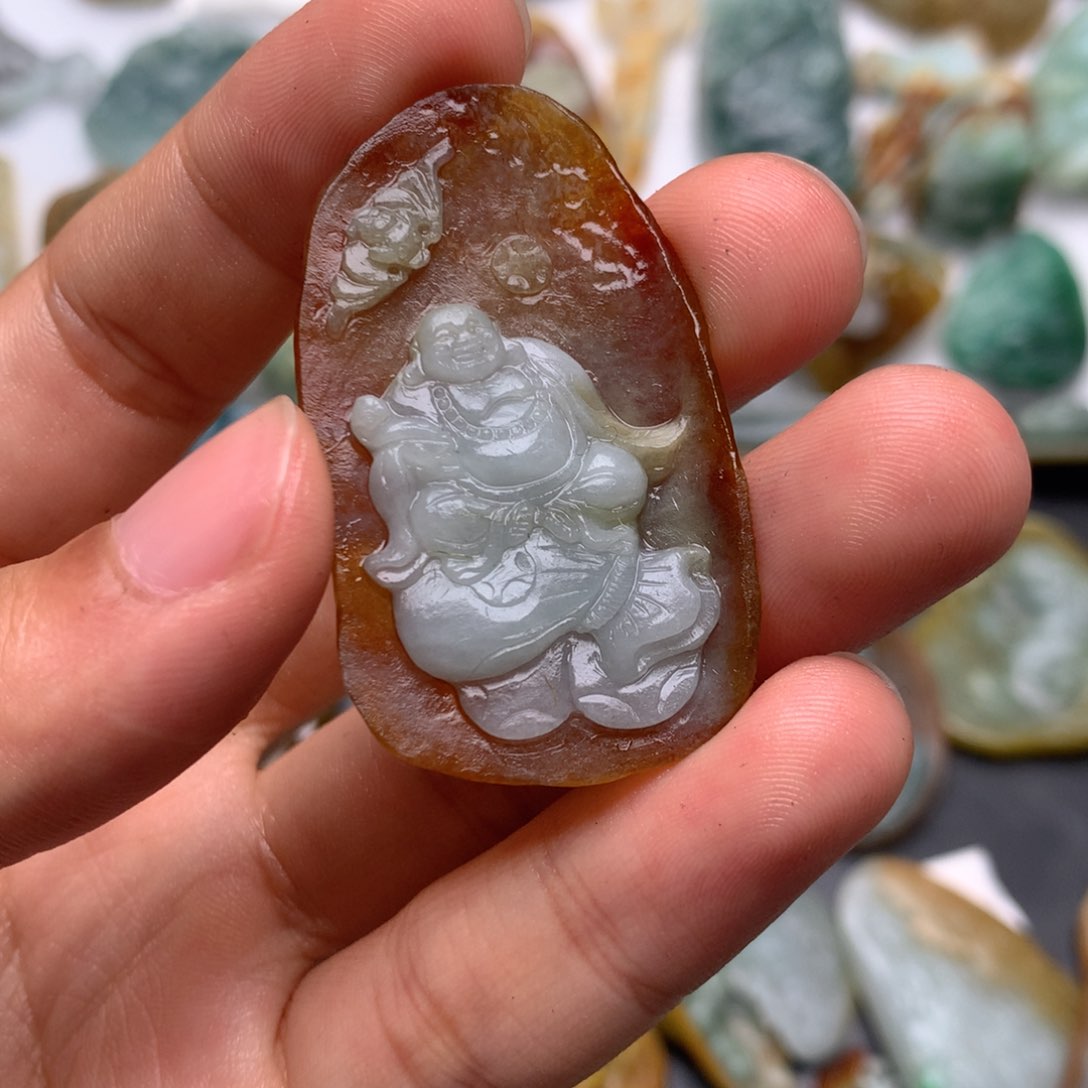 定制翡翠未镶嵌云****店翡翠