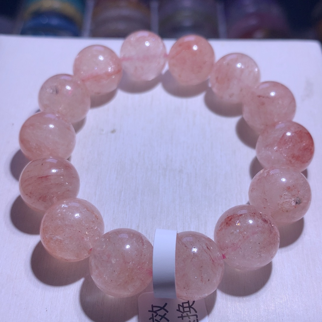 手串水晶银S925镶嵌玫瑰庄园16m