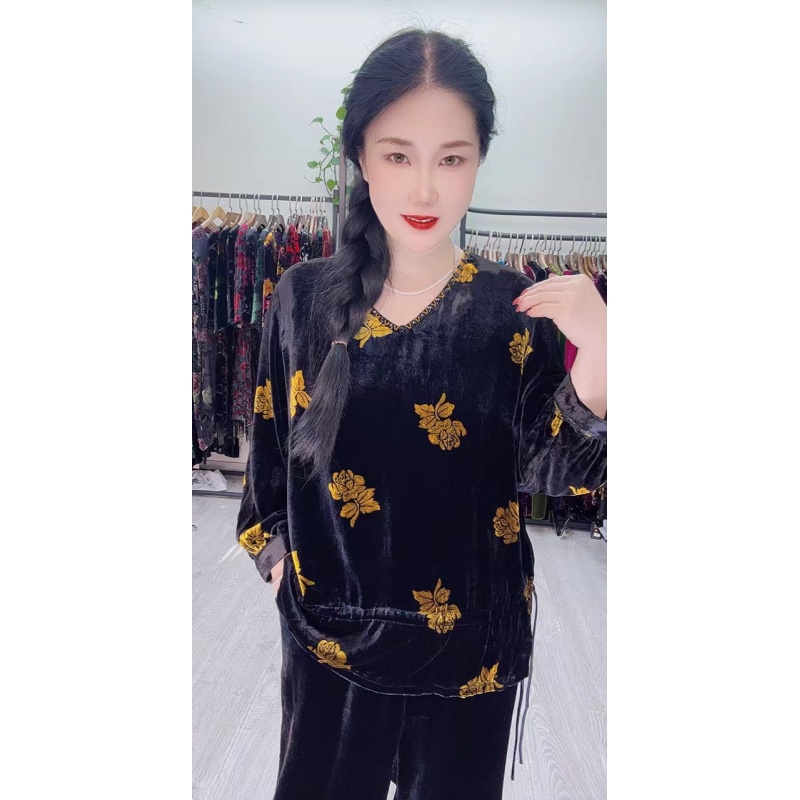 中老年CD061-6大码女装时尚高端高档妈妈装