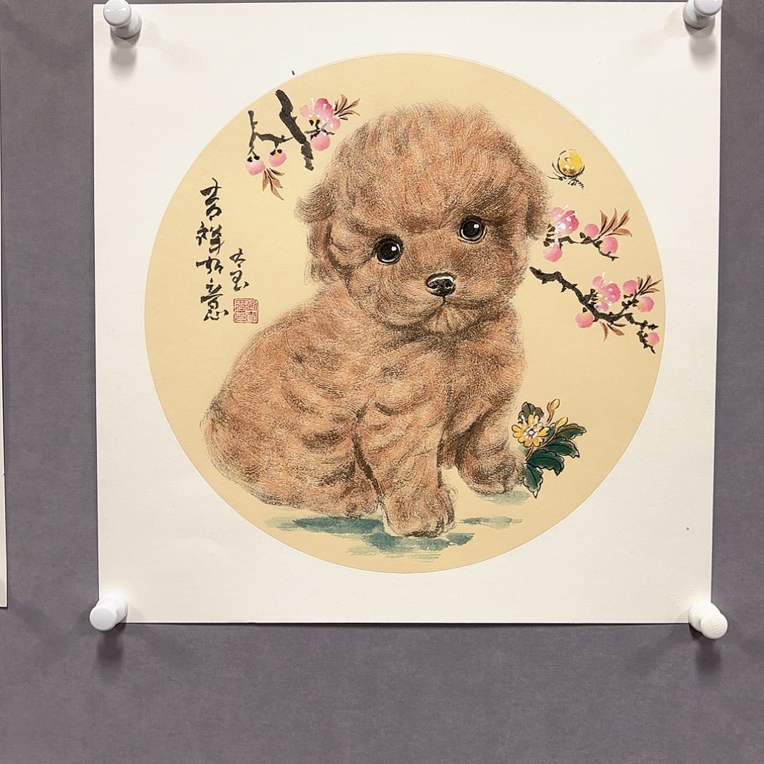 国画国画纯手绘作品请放心去藏