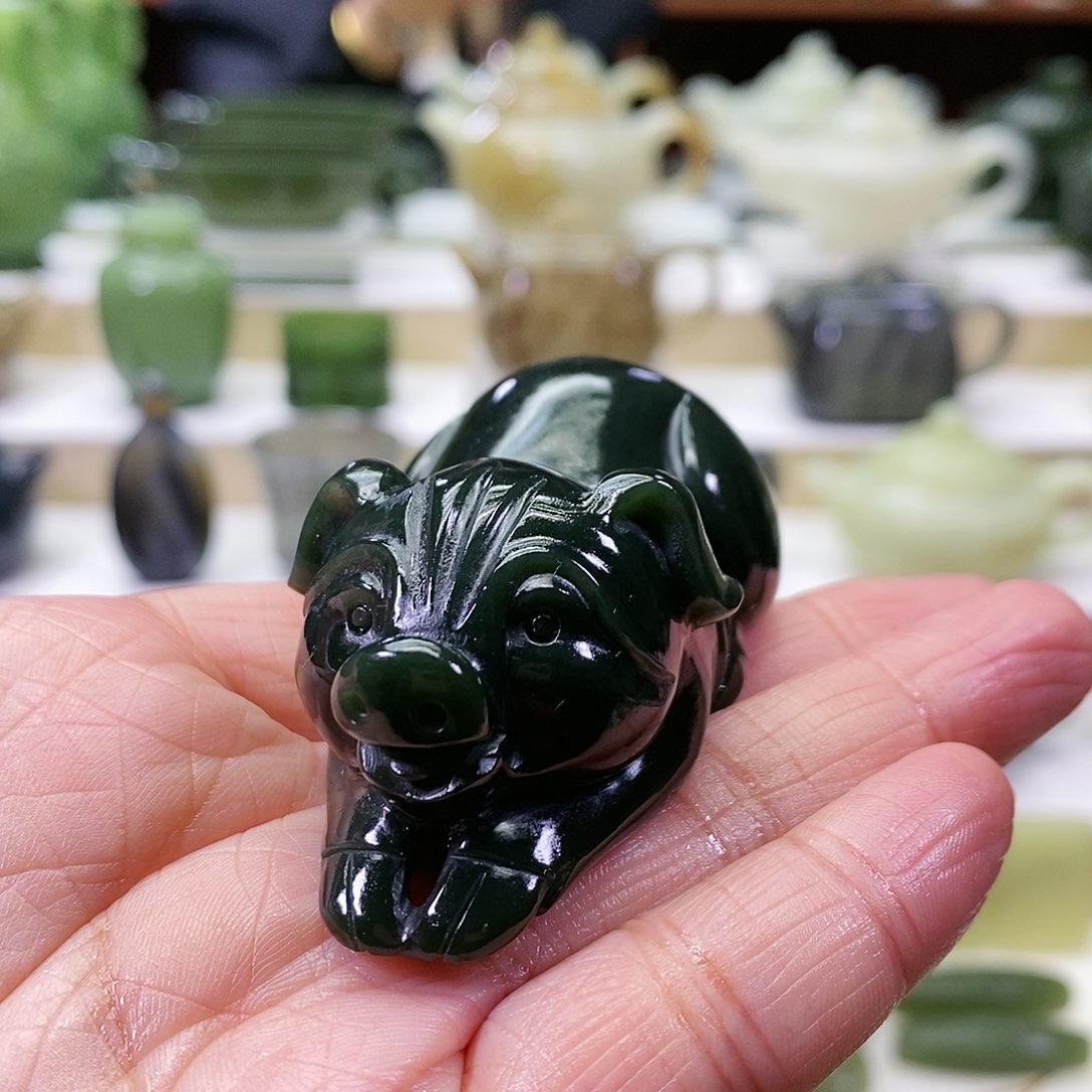 和田玉茶宠未镶嵌