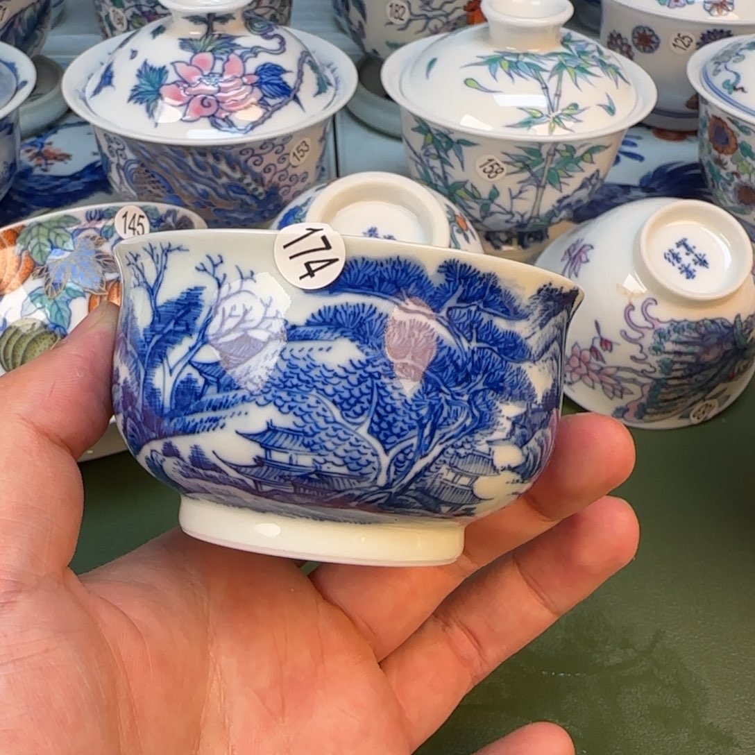 彦祖纯手工手绘茶具174