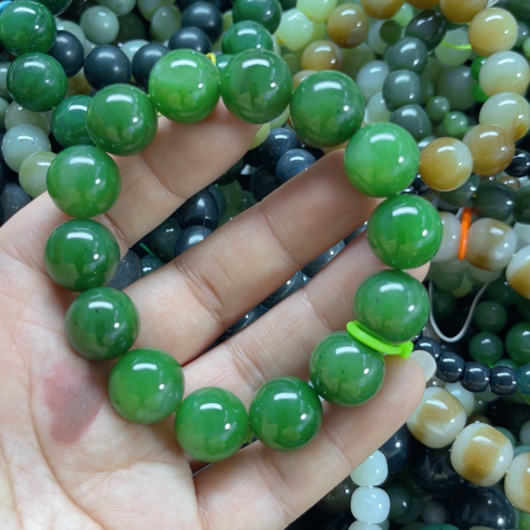 和田玉手链未镶嵌