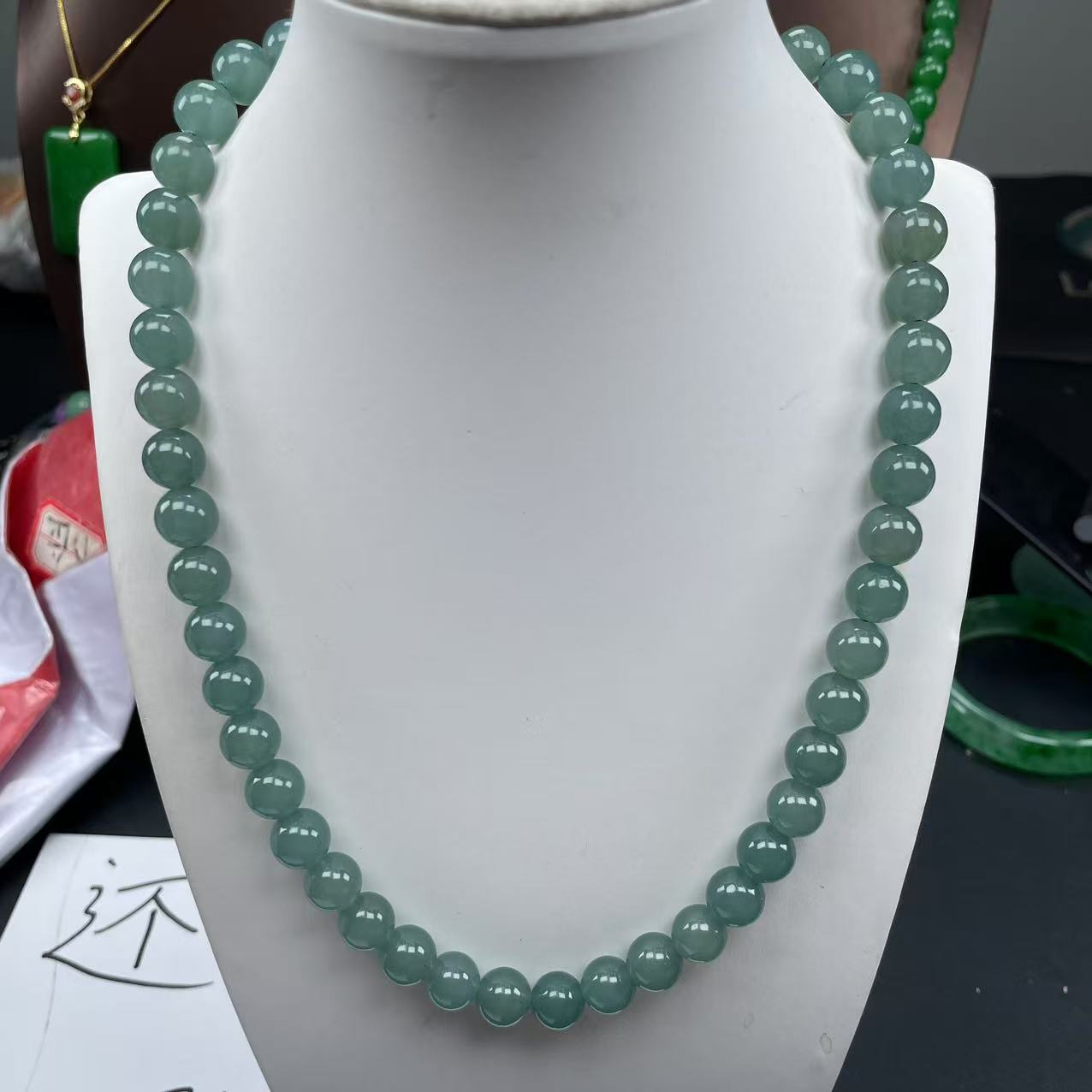 A58蓝水10mm项链时尚百搭女款多样发货其一