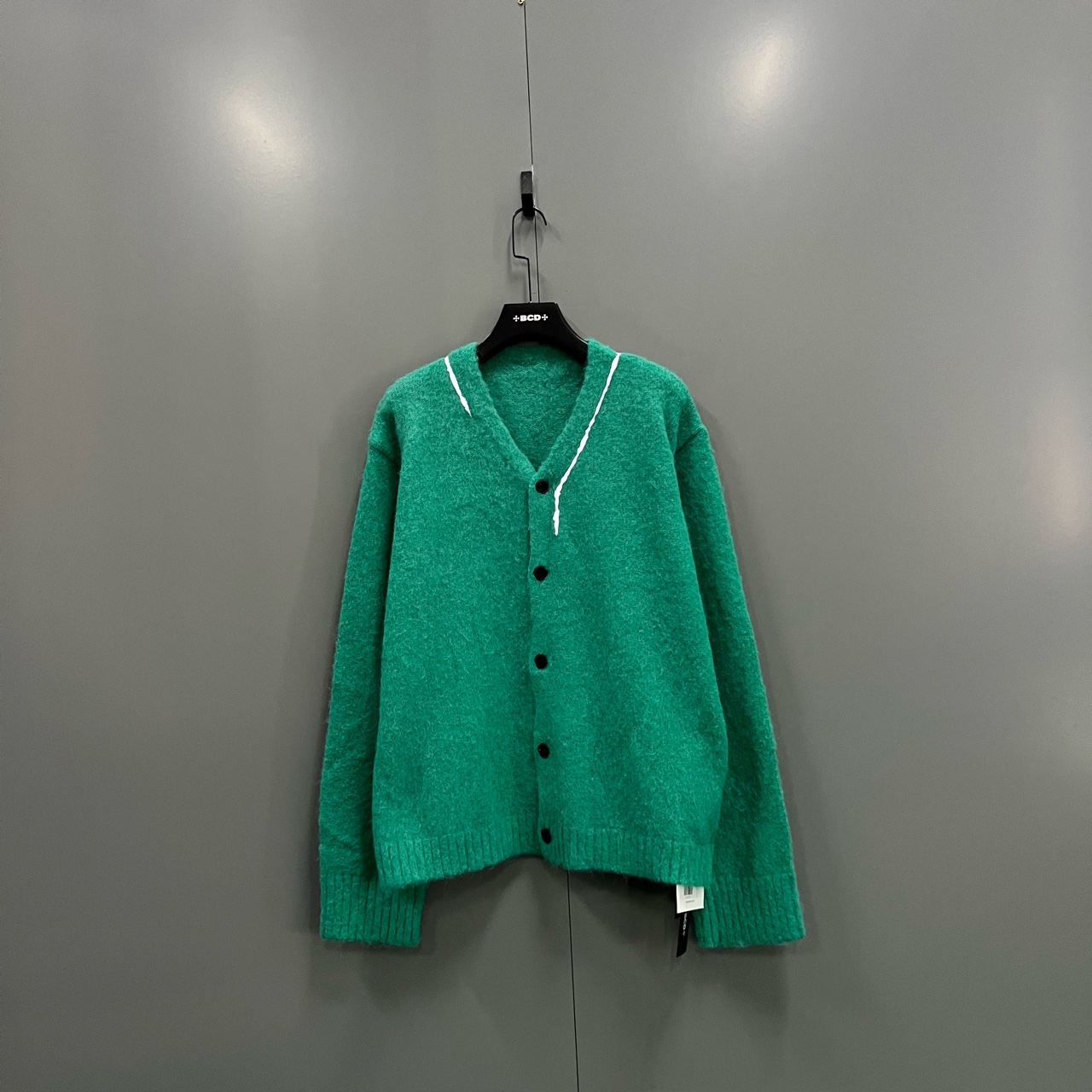 未使用 maje jp1112 ADER ERROR 绿色刺绣宽松毛衣 011475