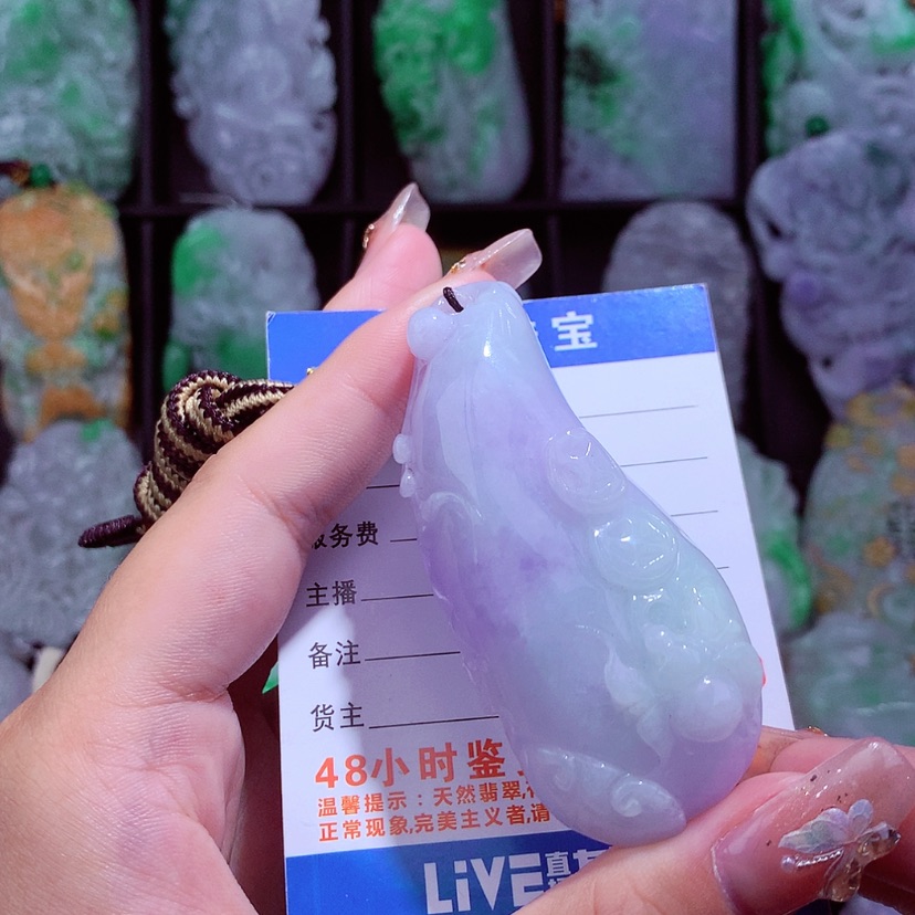 【闪购商品】翡翠颈饰未镶嵌挂件