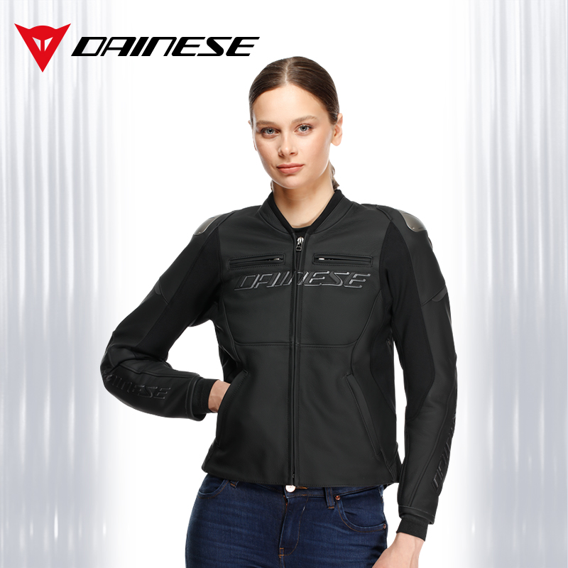 【黛德安】DAINESE丹尼斯RACING 5摩托车女款骑行服皮衣夏透气机车