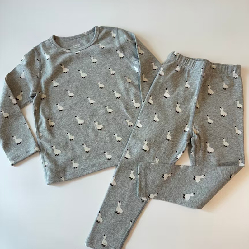 Q2719#WYSL-G5673绿色家居服品牌童装