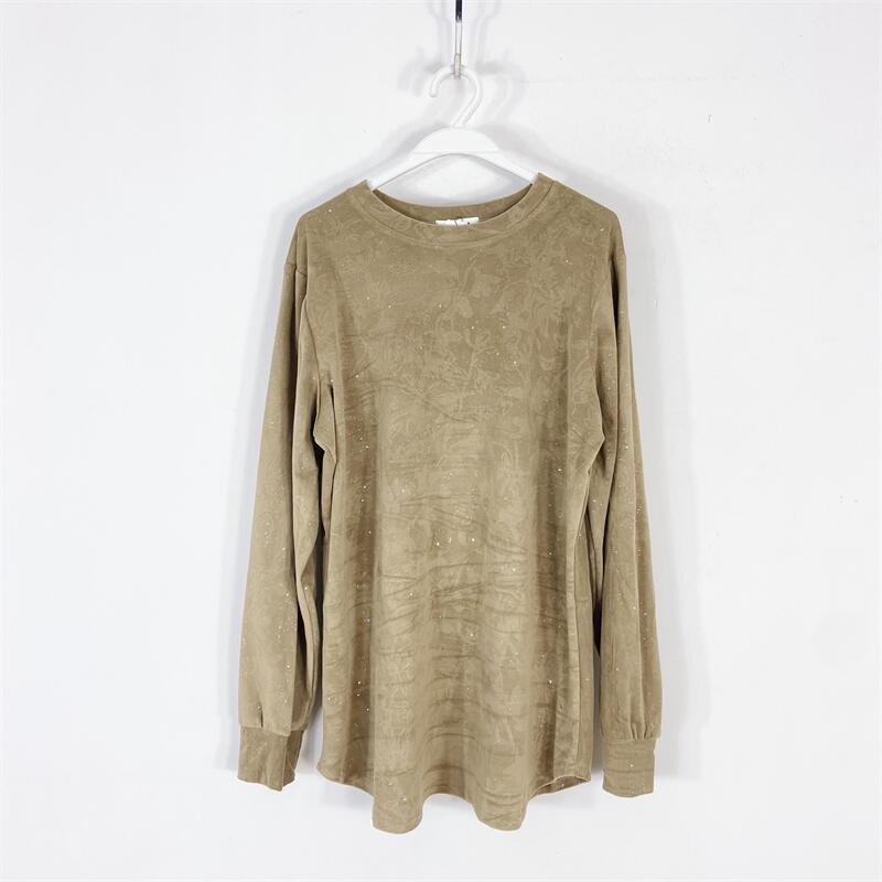 【77衣橱】KD6287精品女装上衣长袖气质轻奢【红人上新】