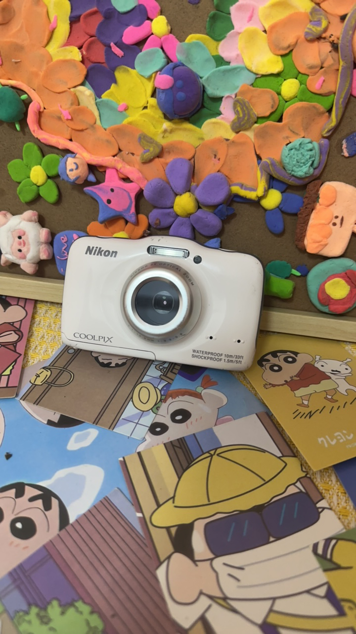 9新 Nikon/尼康 尼康s32三防相机多种场景滤镜模式可润饰编辑图片