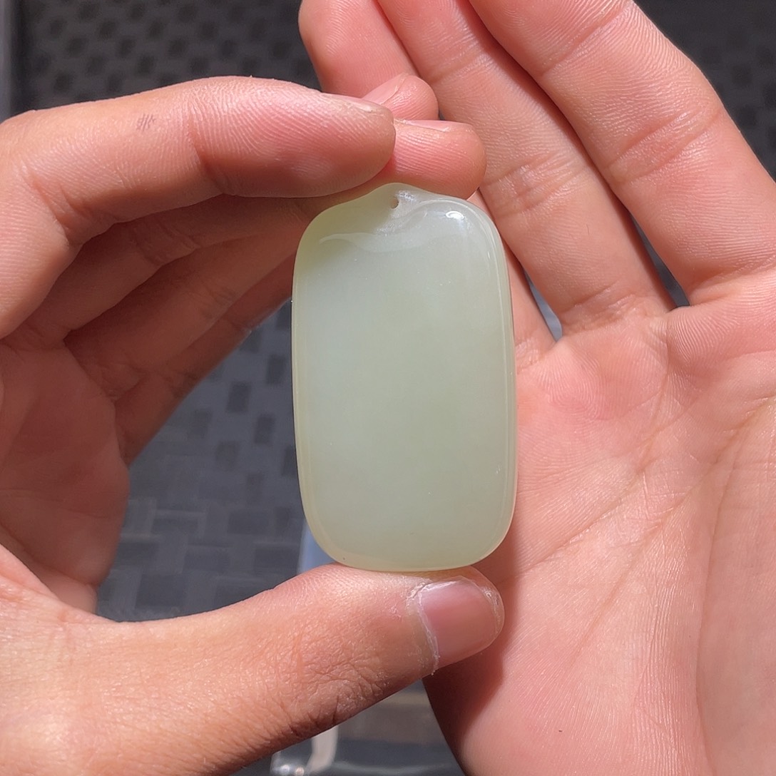 和田玉吊坠30未镶嵌大*