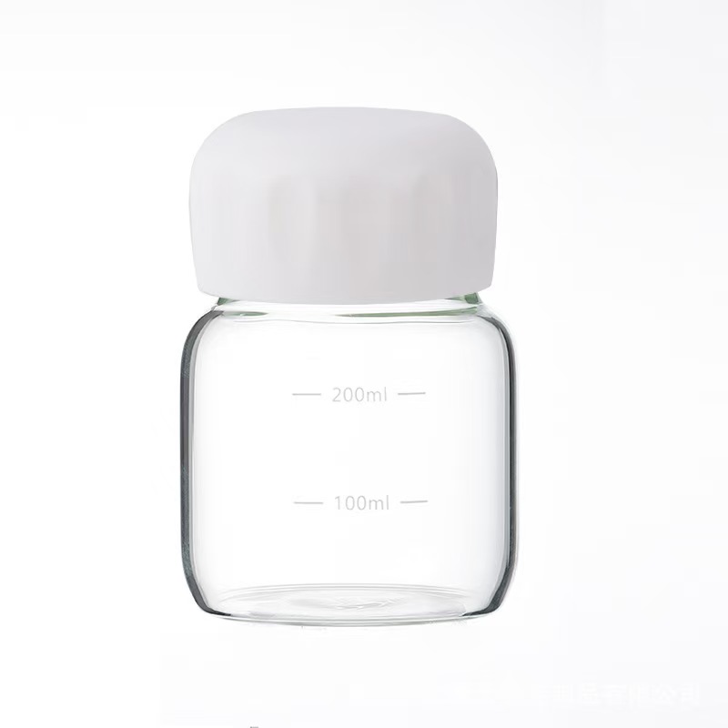 胖胖杯咖啡杯ins风200ml胖胖杯可爱透明家用简约便携小巧带盖耐热