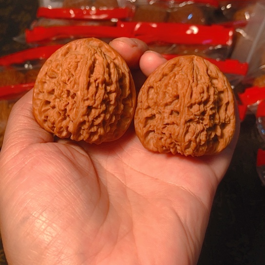 2***6文玩核桃把件南疆石44