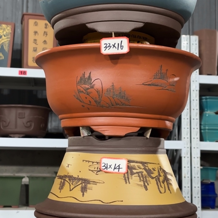 紫砂花盆              100-4