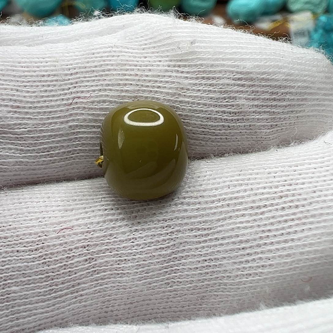 绿松石老型珠 未镶嵌