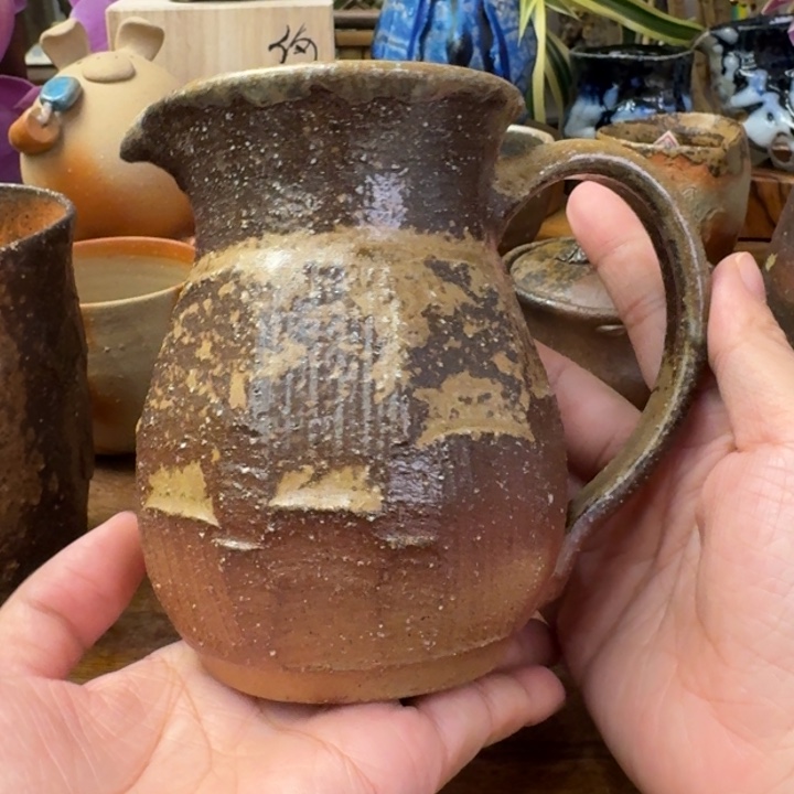 安田龙彦备前烧分享壶福利一口价