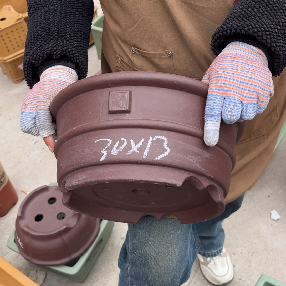 紫砂花盆盆景艺术