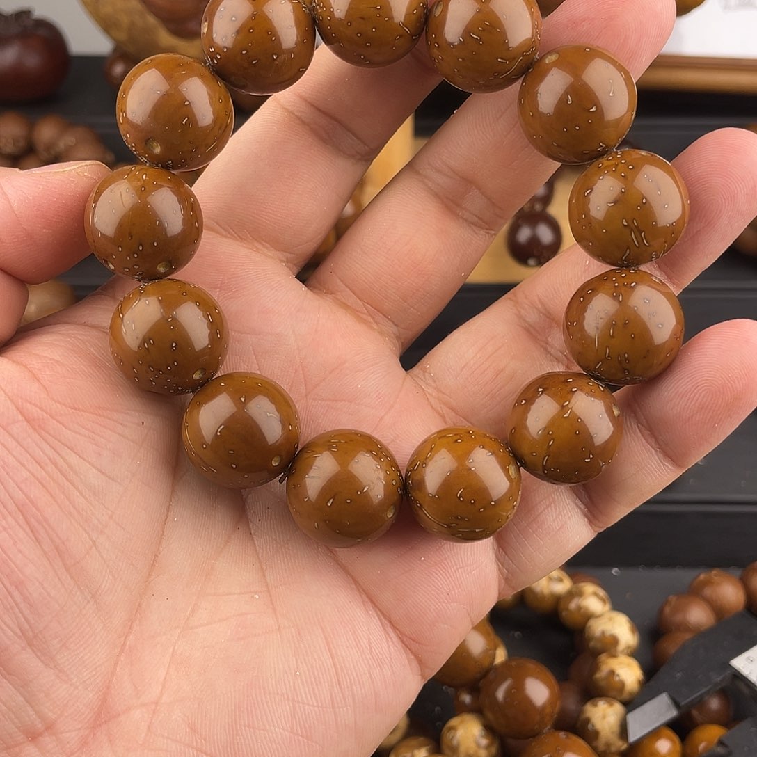 真***酱紫金鼠手串19紫金鼠光珠